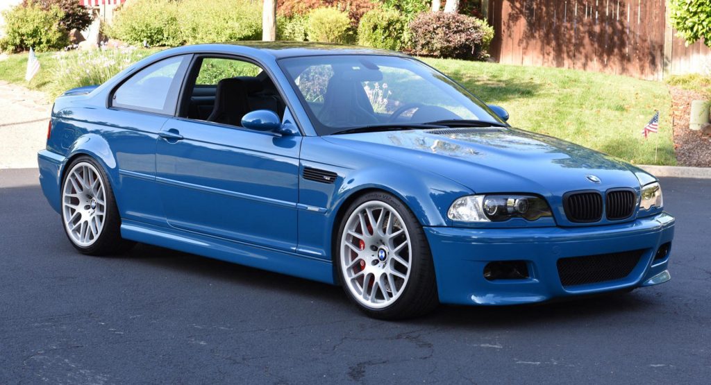 E46 M3 in Laguna Seca Blue