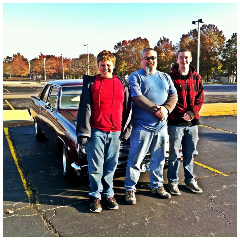 '65 Chevelle with the boys